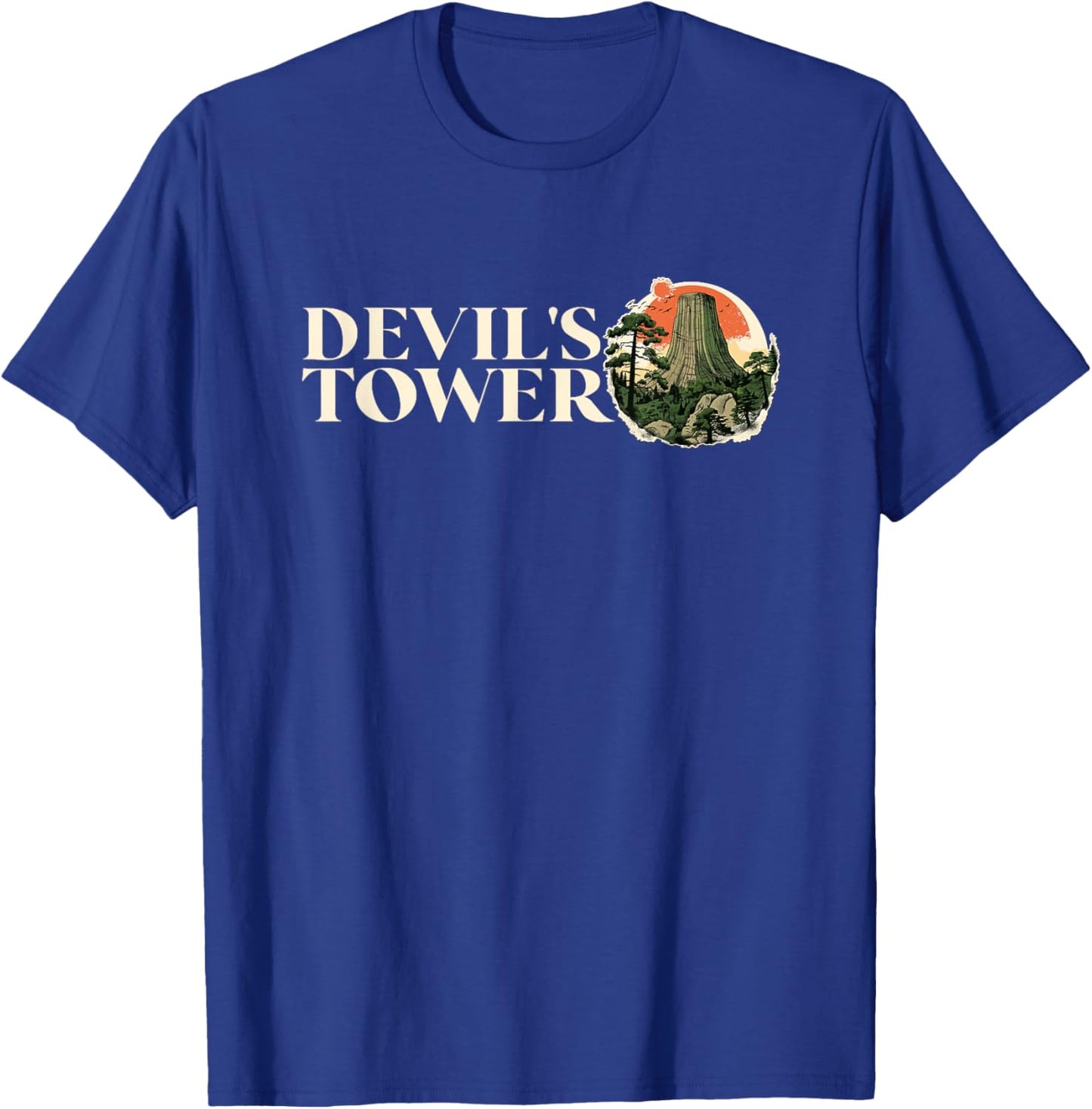 Devils Tower - Devils Tower T-Shirt - T-Shirt | Royal