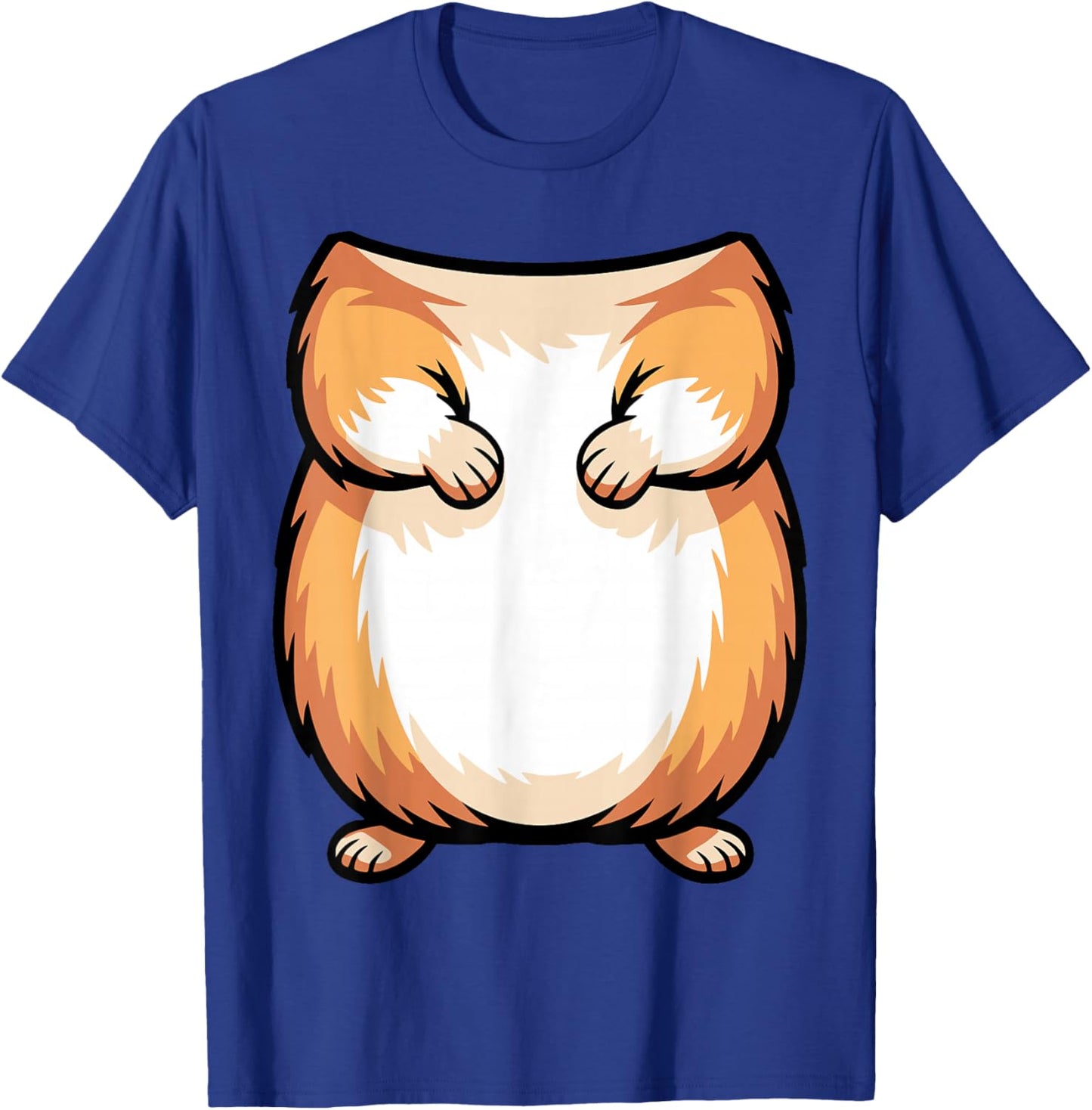 Hamster Shirt Adult Kids Men Women Brown Hamster Costume T-Shirt - T-Shirt | Royal