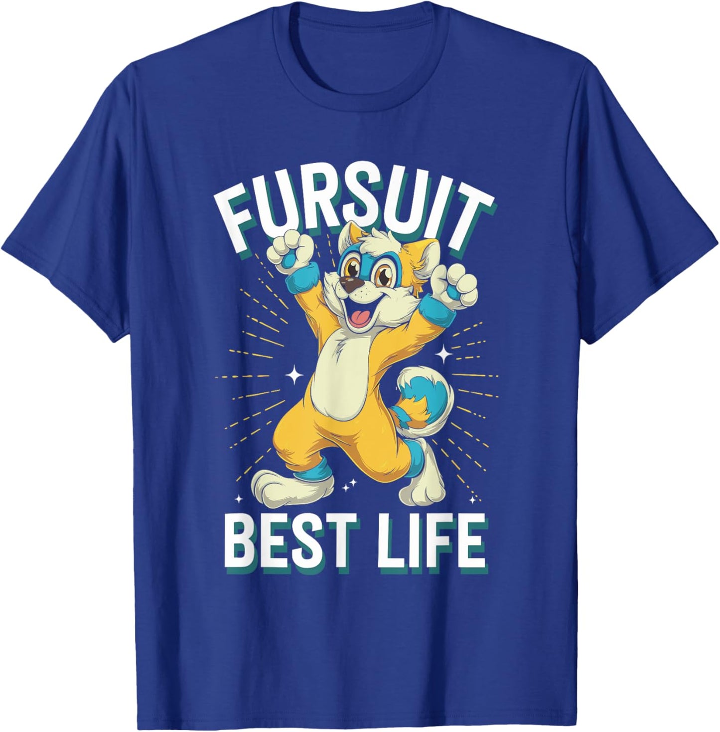 Furry Fandom Fursuit Maker Cosplay Fun Furry Convention T-Shirt - T-Shirt | Royal