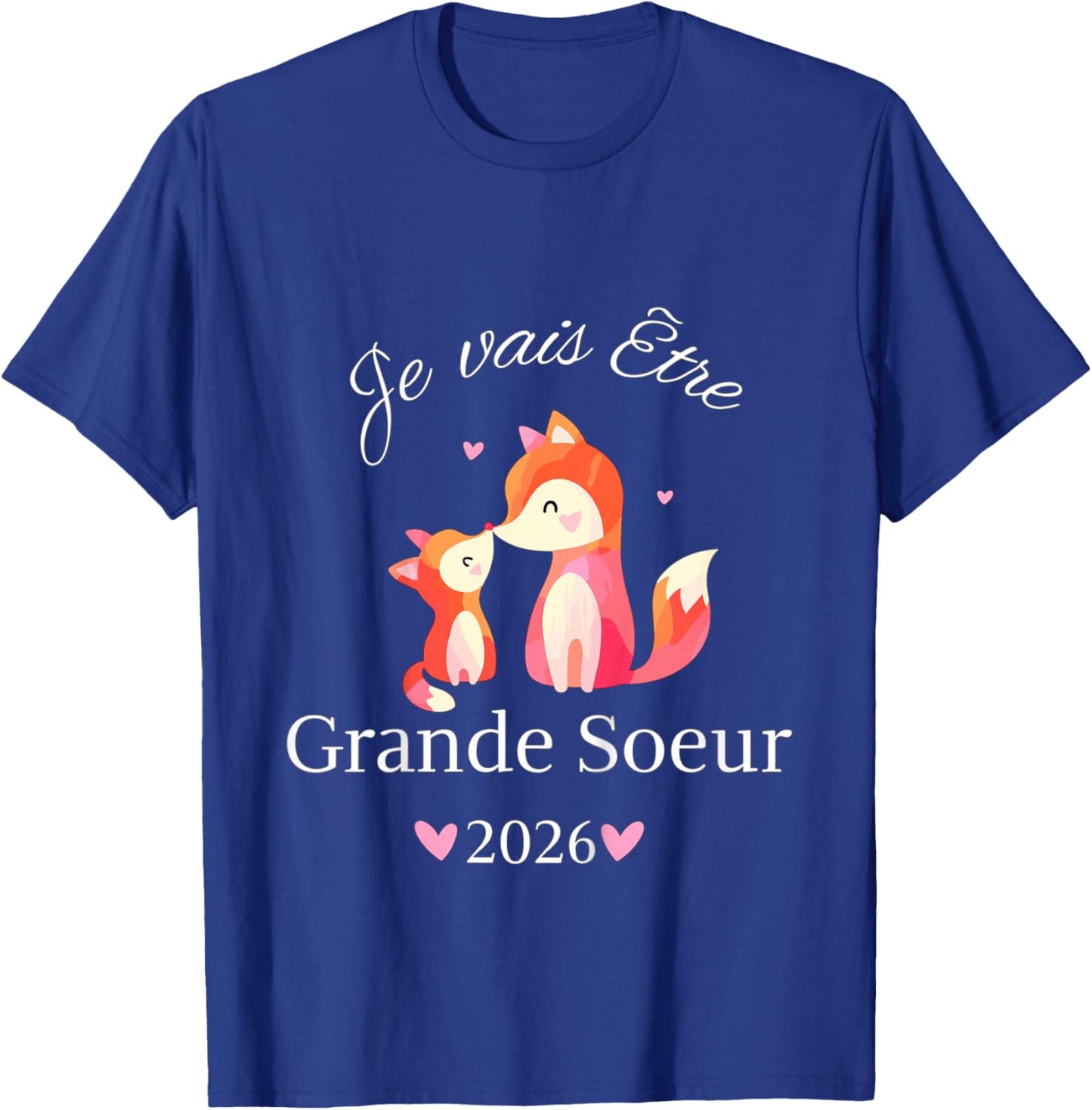 Child Future Big Sister 2026 I Will Be Big Sister 2026 T-Shirt - T-Shirt | Royal