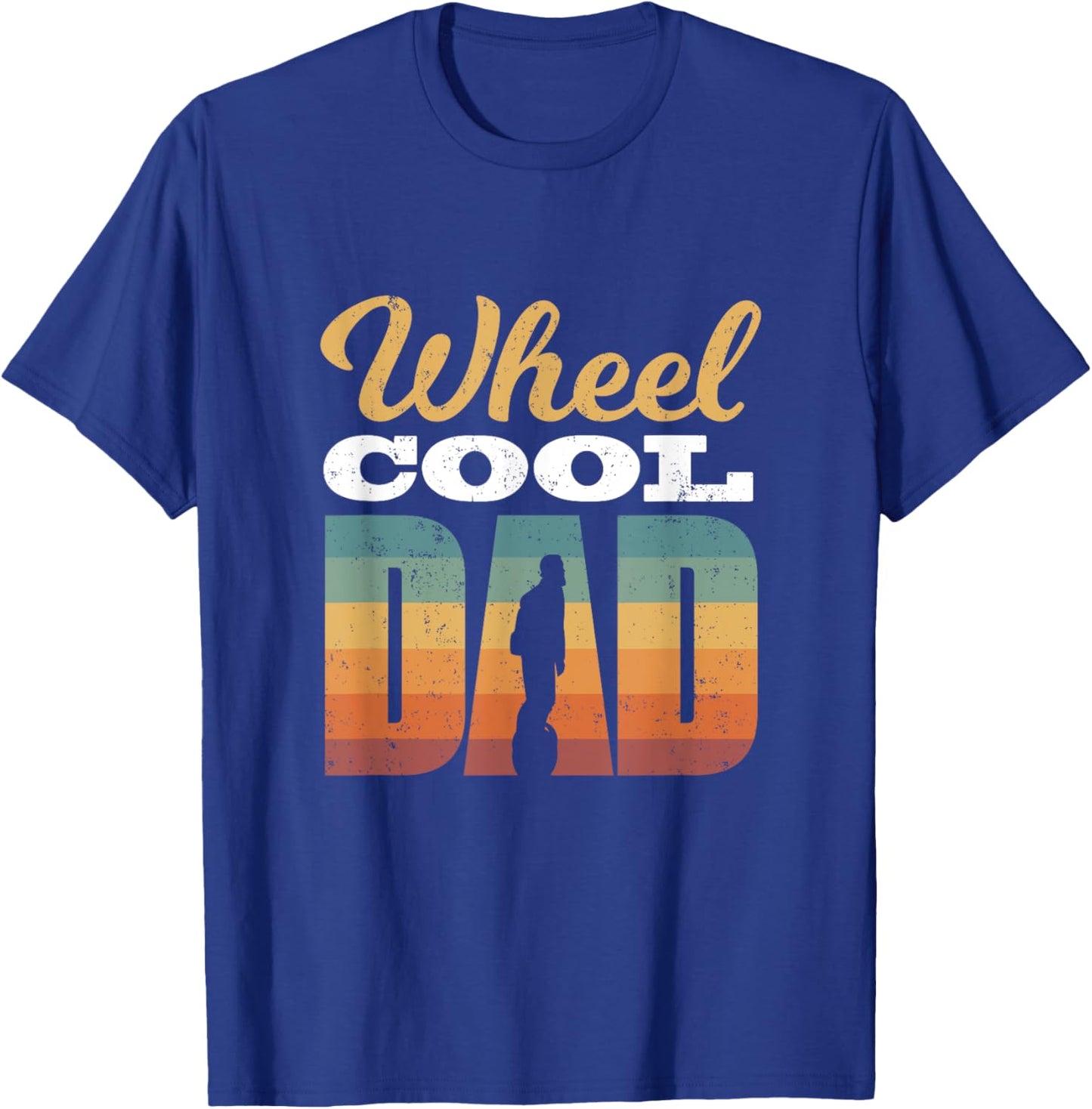 Electric Unicycle Monowheel EUC Unicycling Wheel Cool dad T-Shirt - T-Shirt | Royal