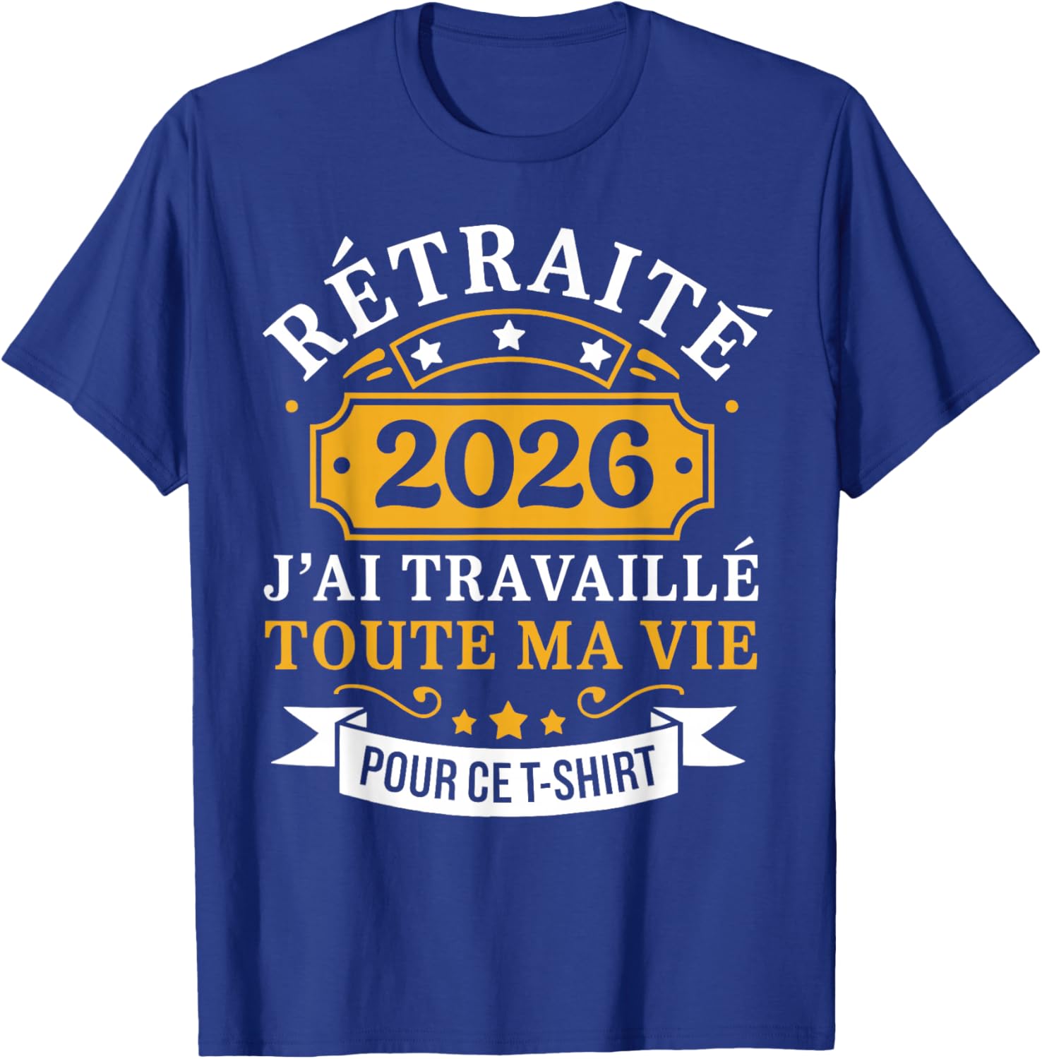 The Legend Retires 2026 Retired 2026 T-Shirt - T-Shirt | Royal