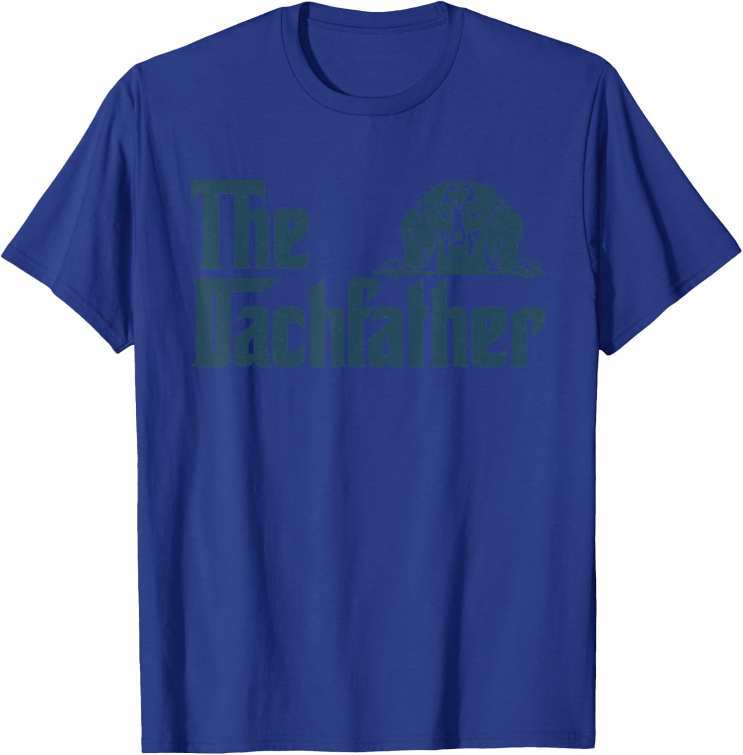 The Dachshund Father Wiener Dog Gifts Funny Dogfather T-Shirt - T-Shirt | Royal