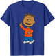 Peanuts Franklin Armstrong T-Shirt - T-Shirt | Royal