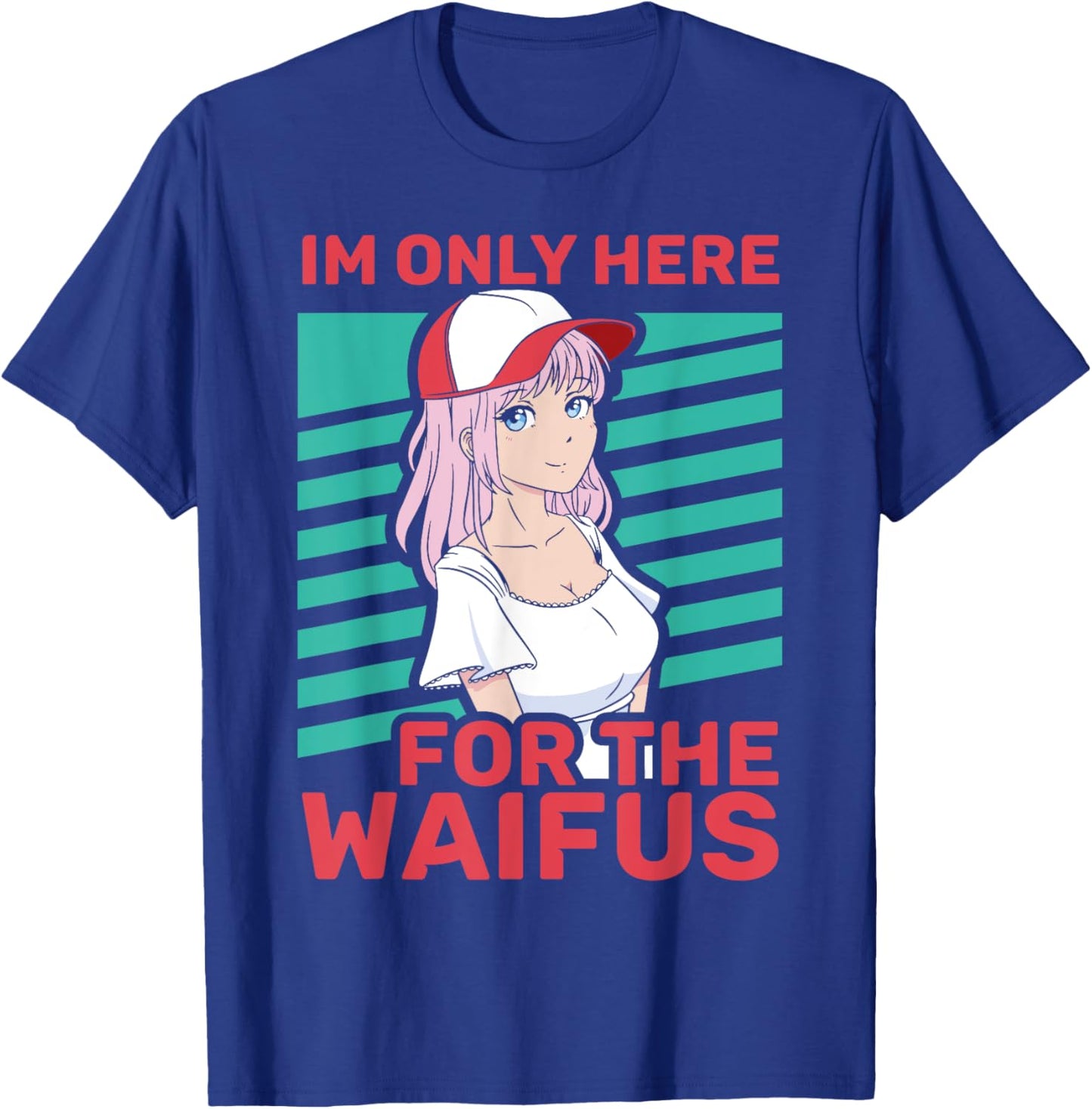 Anime Fan Waifu Lover Manga T-Shirt - T-Shirt | Royal
