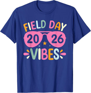 Field Day Vibes for Teacher Boys Girls Kids Field Day 2026 T-Shirt - T-Shirt | Royal