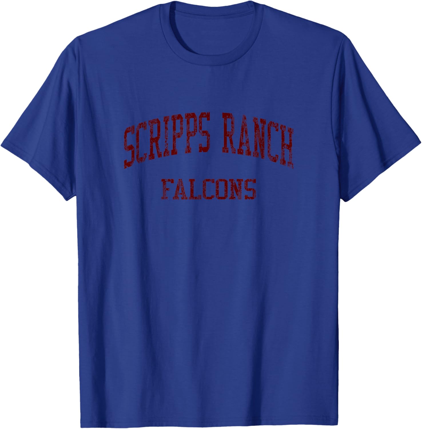 Scripps Ranch High School HS San Diego CA Vintage Sports T-Shirt - T-Shirt | Royal
