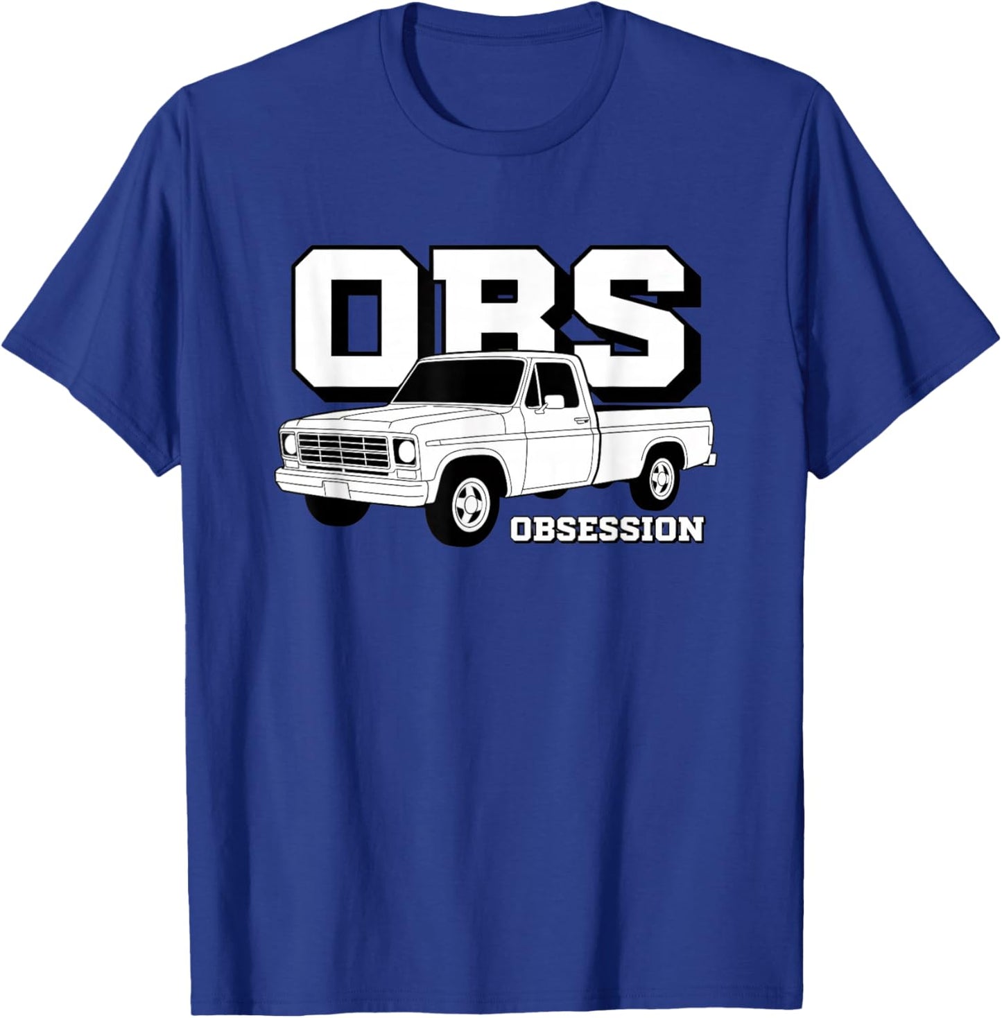 Trucks & Off-Road OBS Old Body Style Obsession, Classic Tru T-Shirt - T-Shirt | Royal