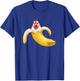 Funny Chicken Lovers Banana Boys Girls Kids T-Shirt - T-Shirt | Royal