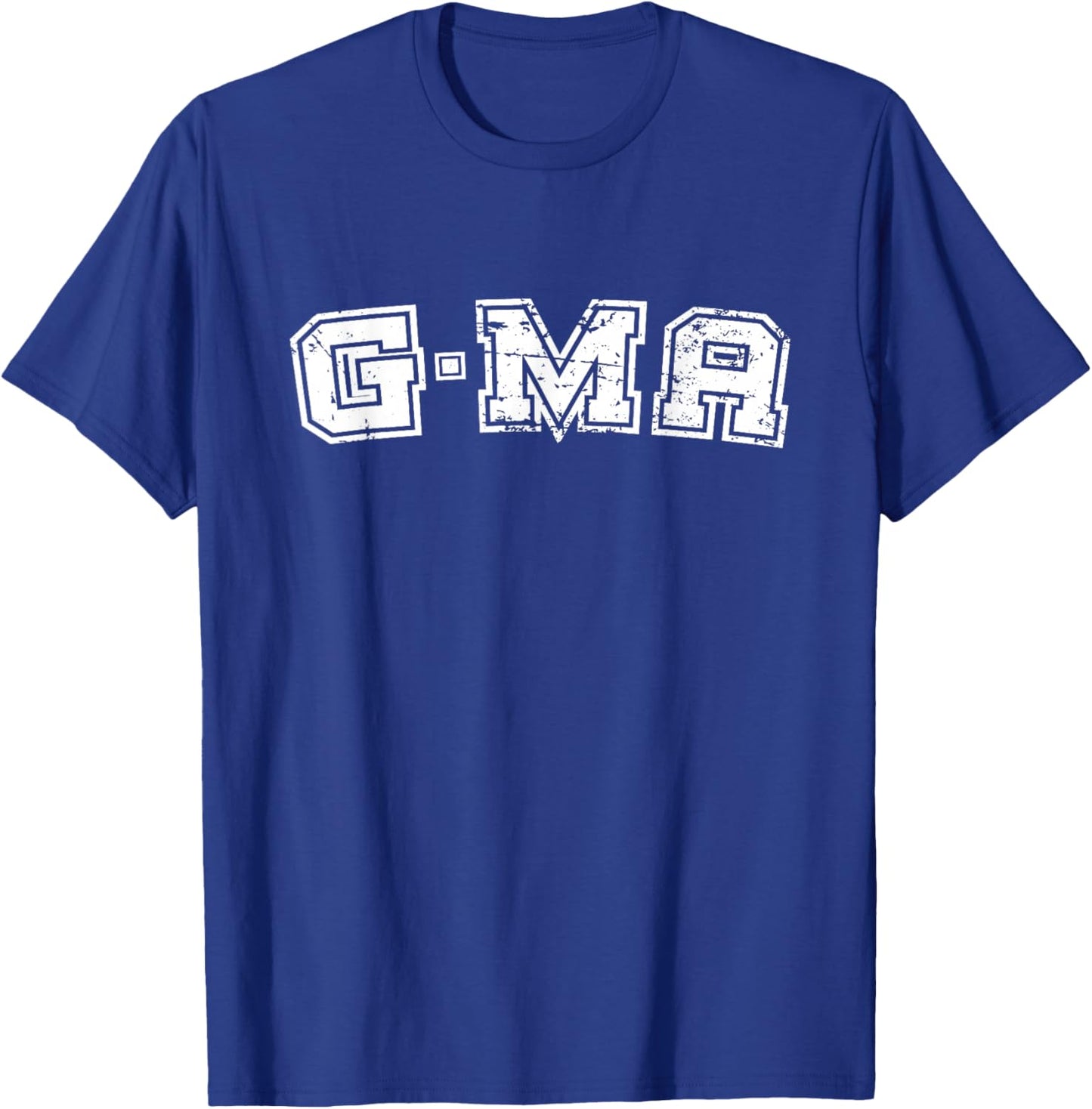 Classic G-Ma Varsity College Style Graphic Mother's Day GMa T-Shirt - T-Shirt | Royal