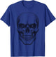 Skull - Edgy Gothic Punk Biker Design T-Shirt - T-Shirt | Royal