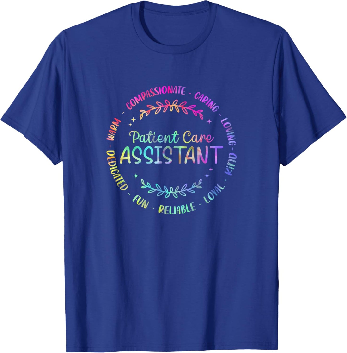 Patient Care Assistant PCA Appreciation Week Healthcare T-Shirt - T-Shirt | Royal