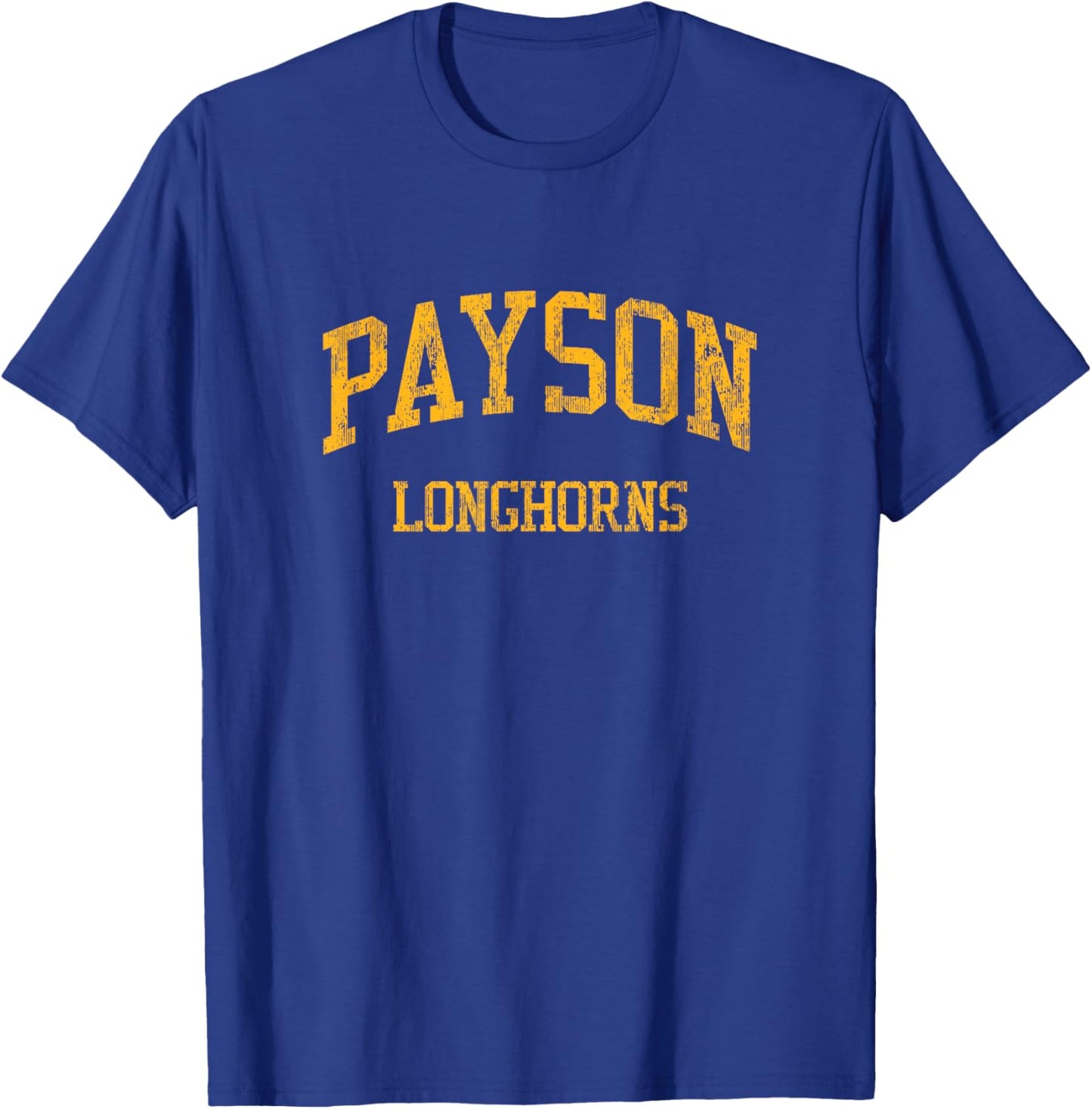 Payson High School HS Payson AZ Vintage Sports T-Shirt - T-Shirt | Royal