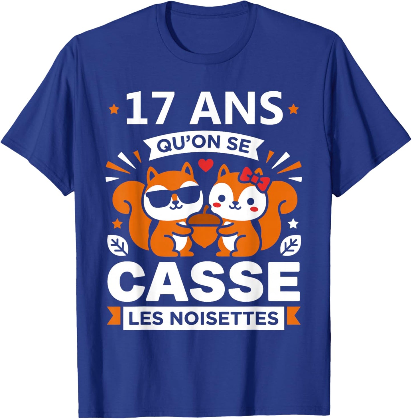 Humour 17 Ans Mariage Drole Anniversaire Couple 17 Ans T-Shirt - T-Shirt | Royal