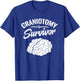 Brain Surgery Recovery Items Get Well Craniotomy Survivor T-Shirt - T-Shirt | Royal