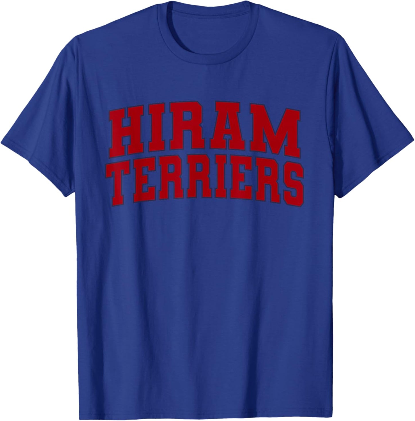 Hiram College Terriers Apparel Sports Fan T-Shirt - T-Shirt | Royal