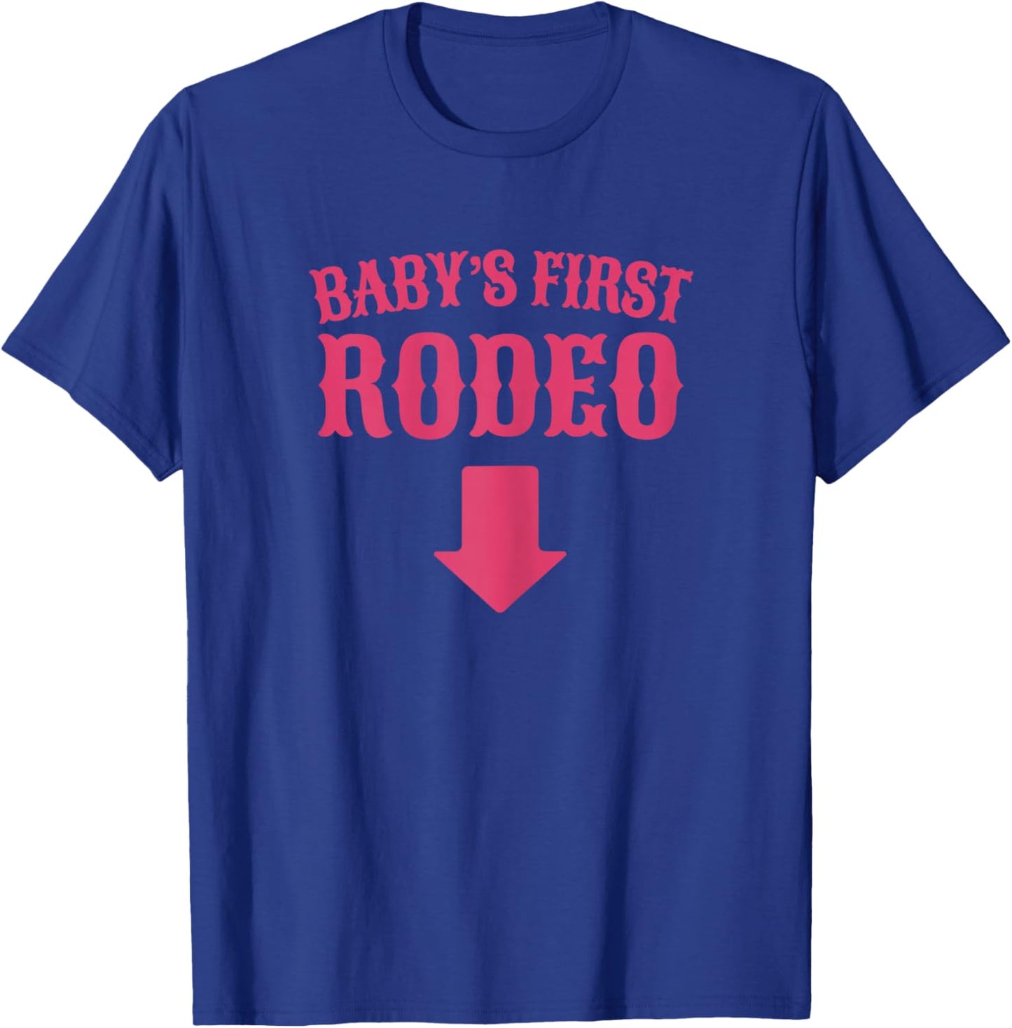 Rodeo Pregnancy Outfit Funny Mom To Be Pregnancy Cowgirl T-Shirt - T-Shirt | Royal