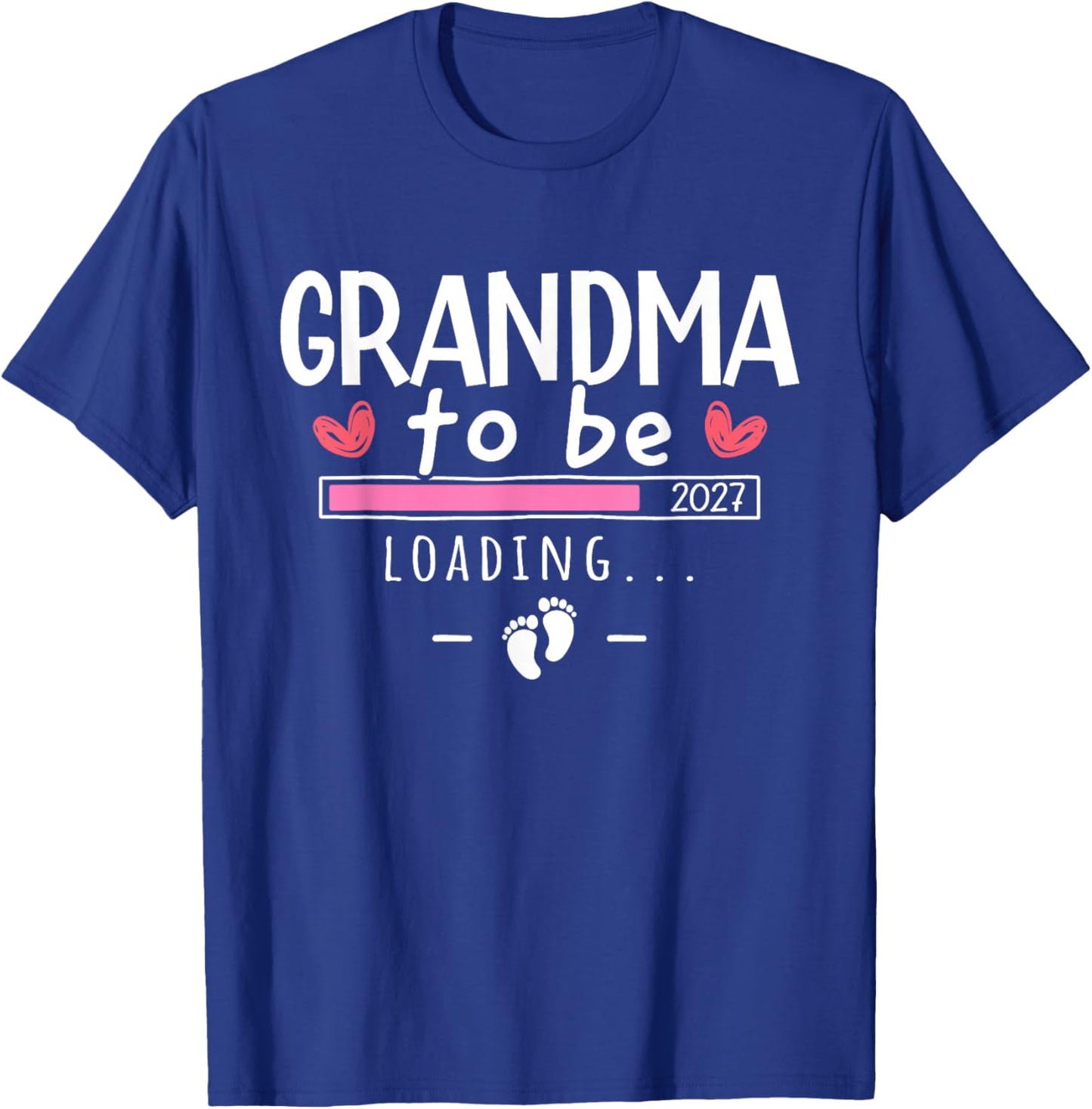 Grandma to Be 2027 Pregnancy Announcement for New Grandma T-Shirt - T-Shirt | Royal