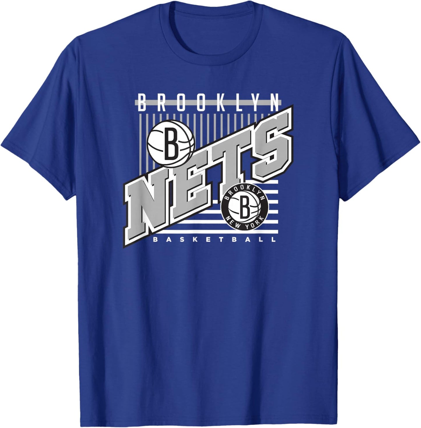NBA Brooklyn Nets montent T-Shirt - T-Shirt | Royal