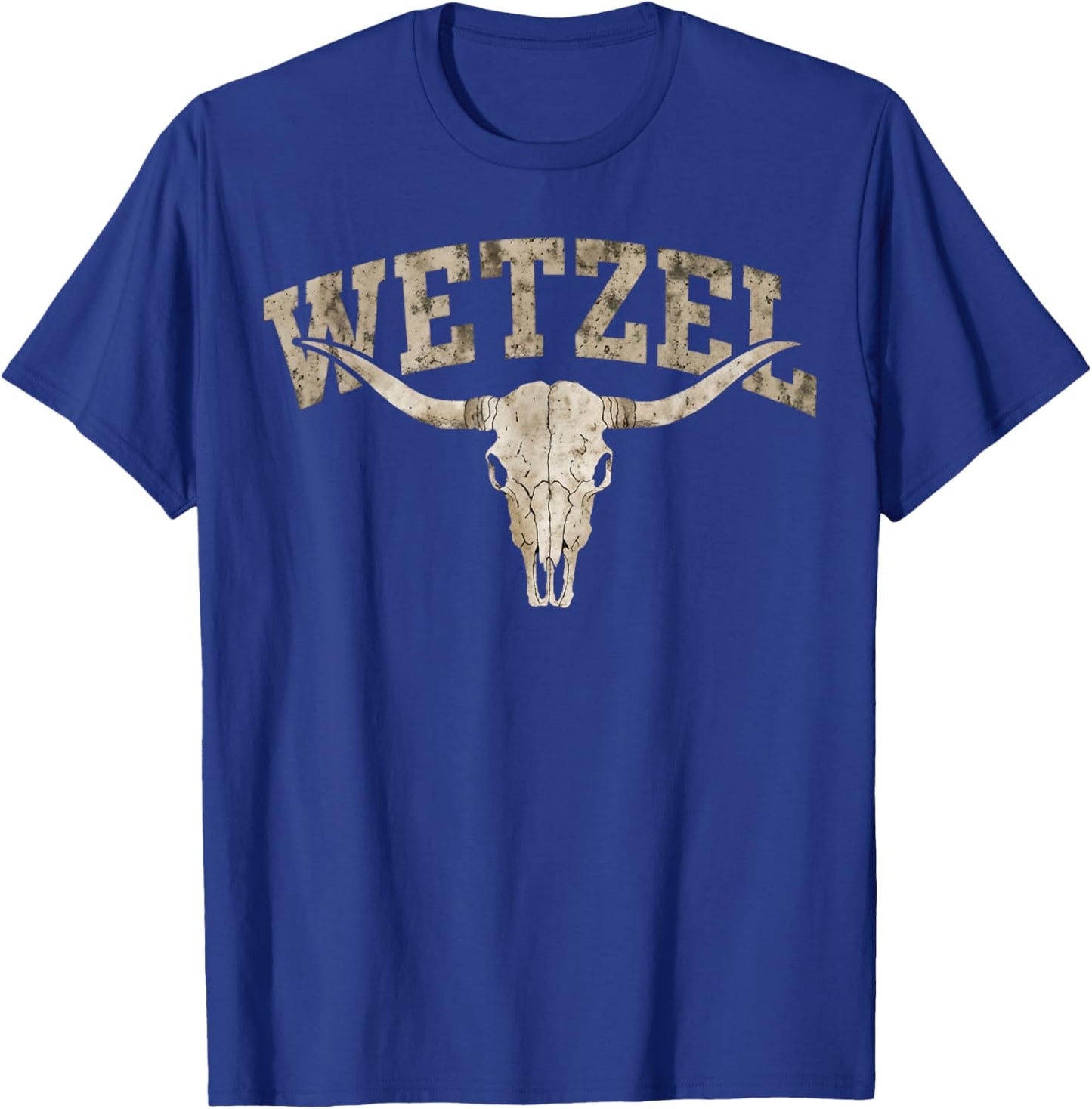 Retro Wetzel Vintage Gifts Women Kids T-Shirt - T-Shirt | Royal