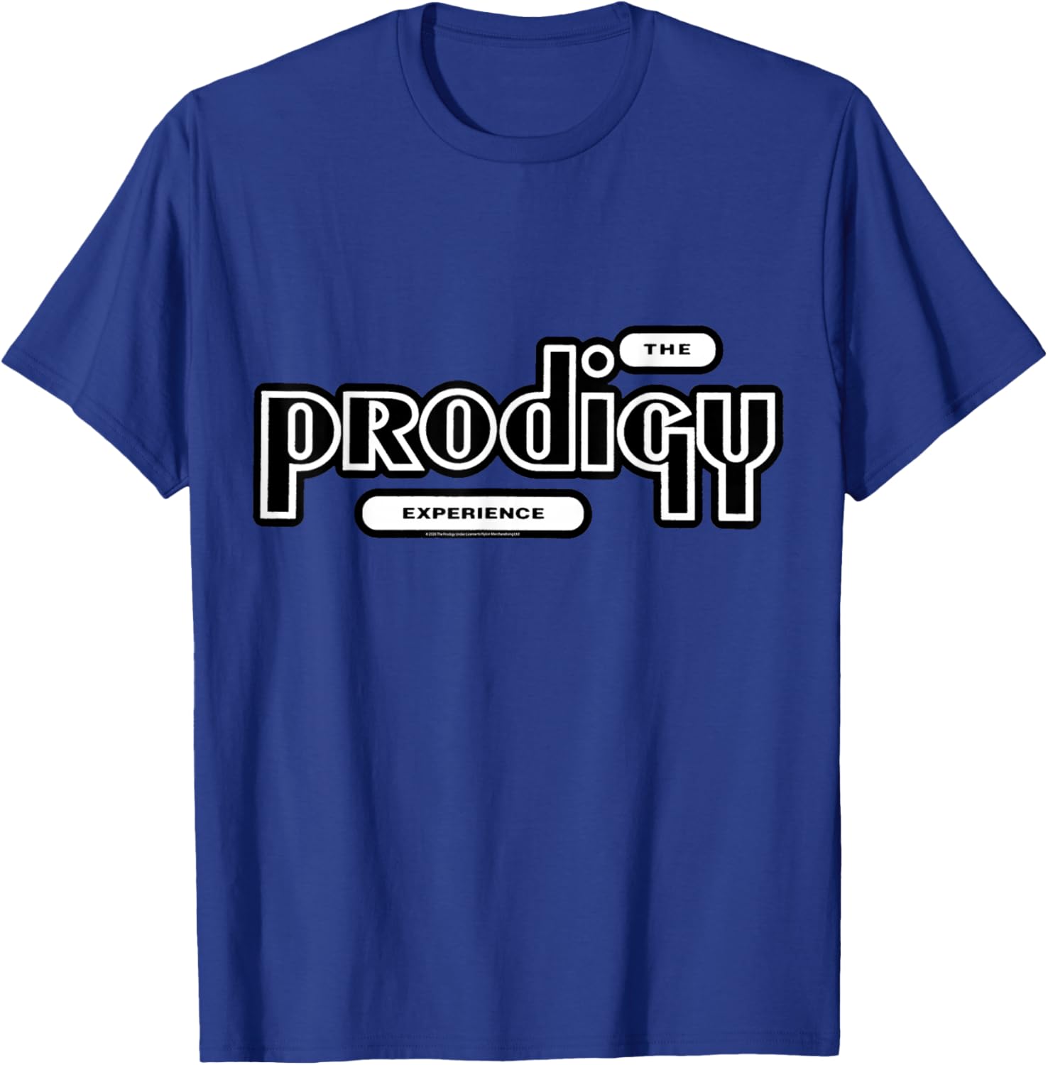 Official The Prodigy Experience Logo Big Beat Electronic T-Shirt - T-Shirt | Royal
