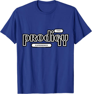 Official The Prodigy Experience Logo Big Beat Electronic T-Shirt - T-Shirt | Royal