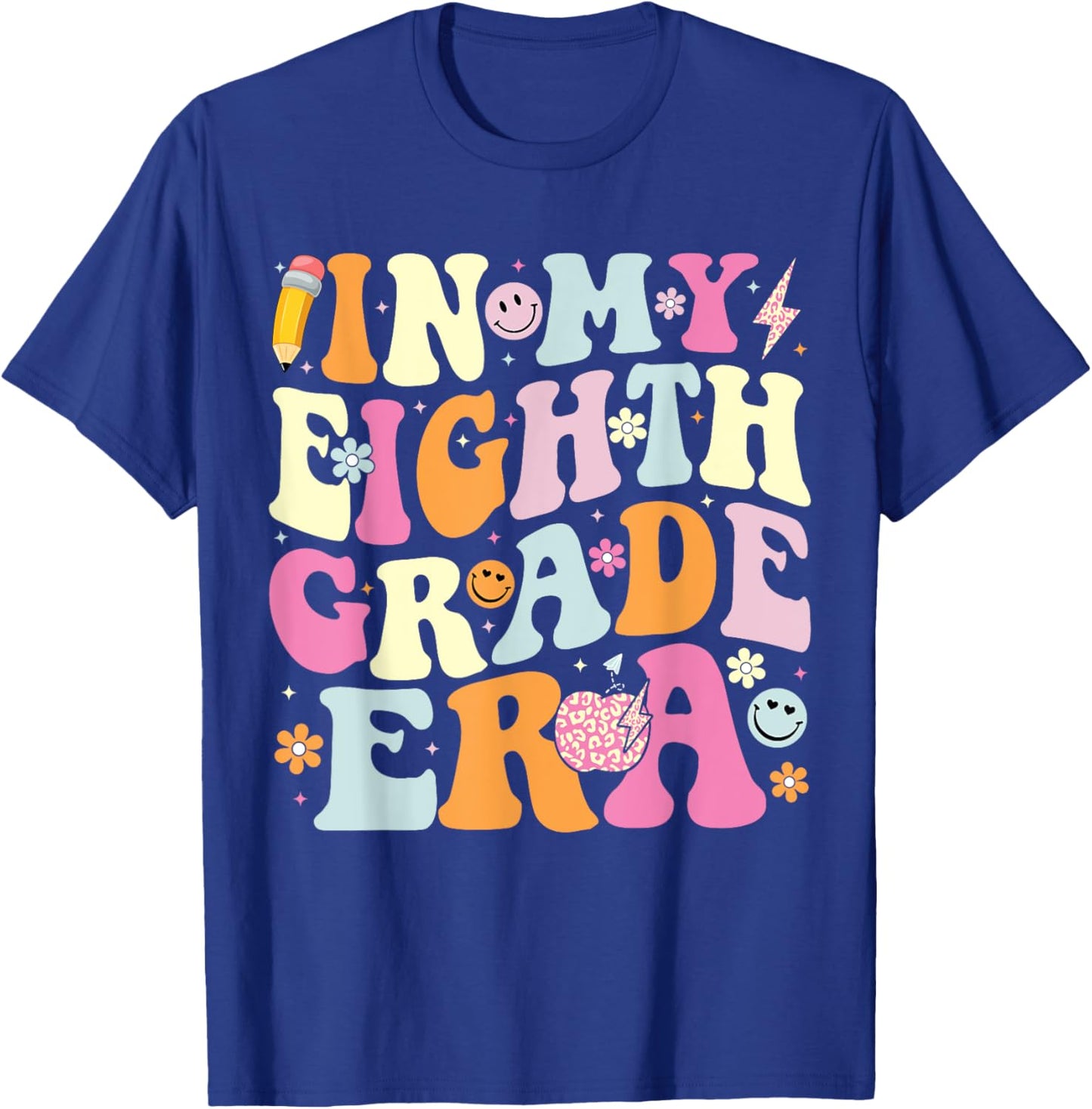In My Eighth Grade Era Cool 8th Grade Teacher Back to School Women T-Shirt - T-Shirt | Royal