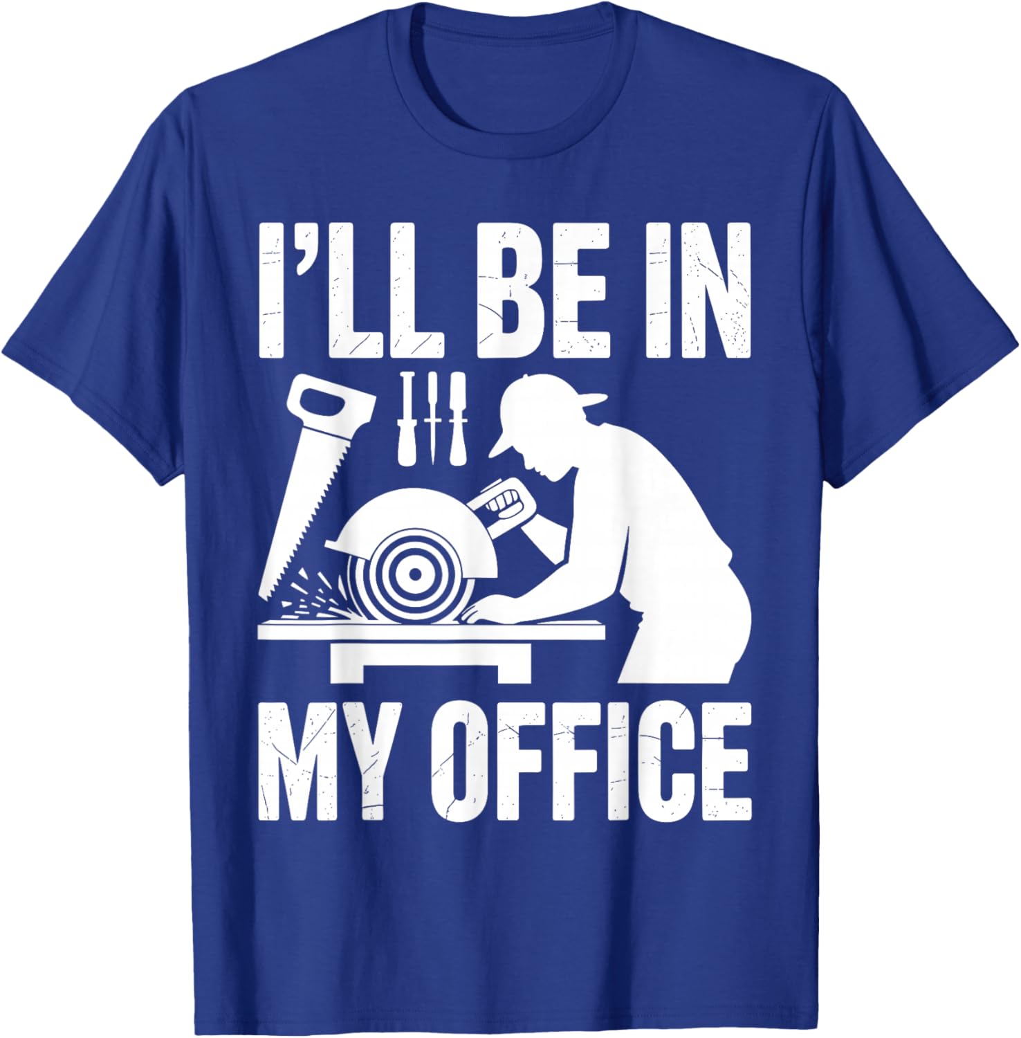 Cool Woodworker Design Women Woodworking Woodworker T-Shirt - T-Shirt | Royal