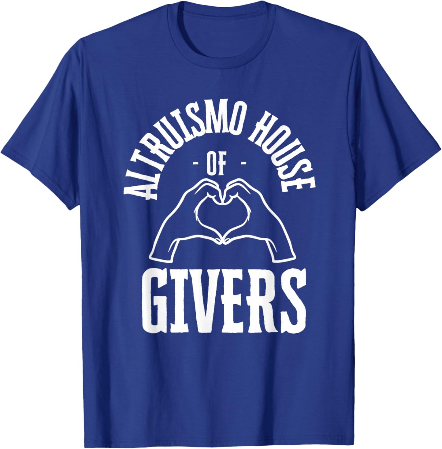 ALTRUISMO House of Givers, RCA Givers School Spirit, Black T-Shirt - T-Shirt | Royal