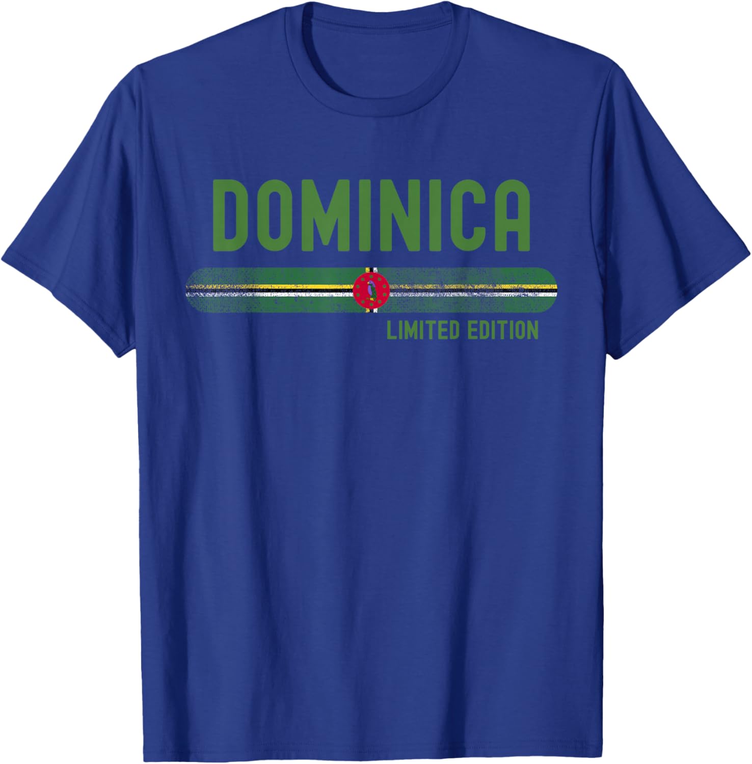 Dominica Flag | Men Women Kids | Patriotic Dominican T-Shirt - T-Shirt | Royal