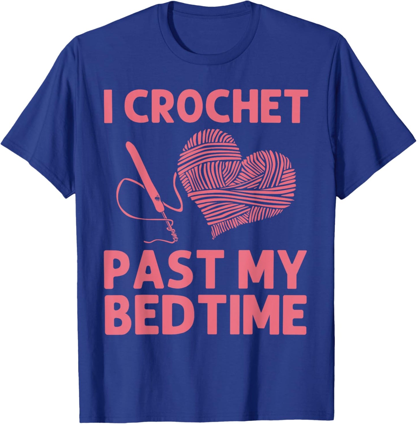 Cool Crochet Design Mom Crocheting Lover Crocheter T-Shirt - T-Shirt | Royal