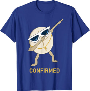 Confirmation Christian Catholic Funny Dabbing Bread T-Shirt - T-Shirt | Royal