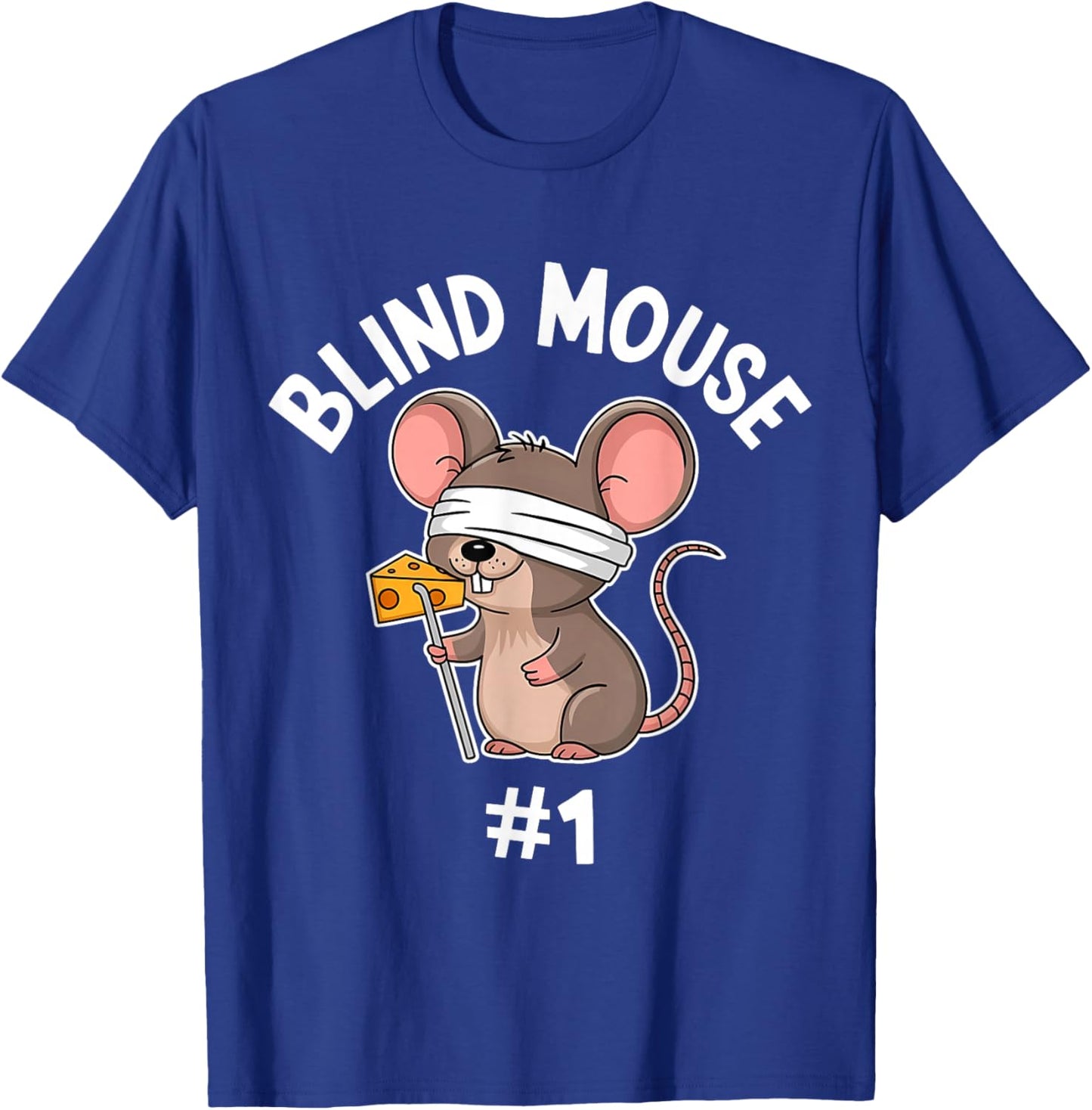 Three Blind Mice Costume Mouse #1 Matching Group T-Shirt - T-Shirt | Royal