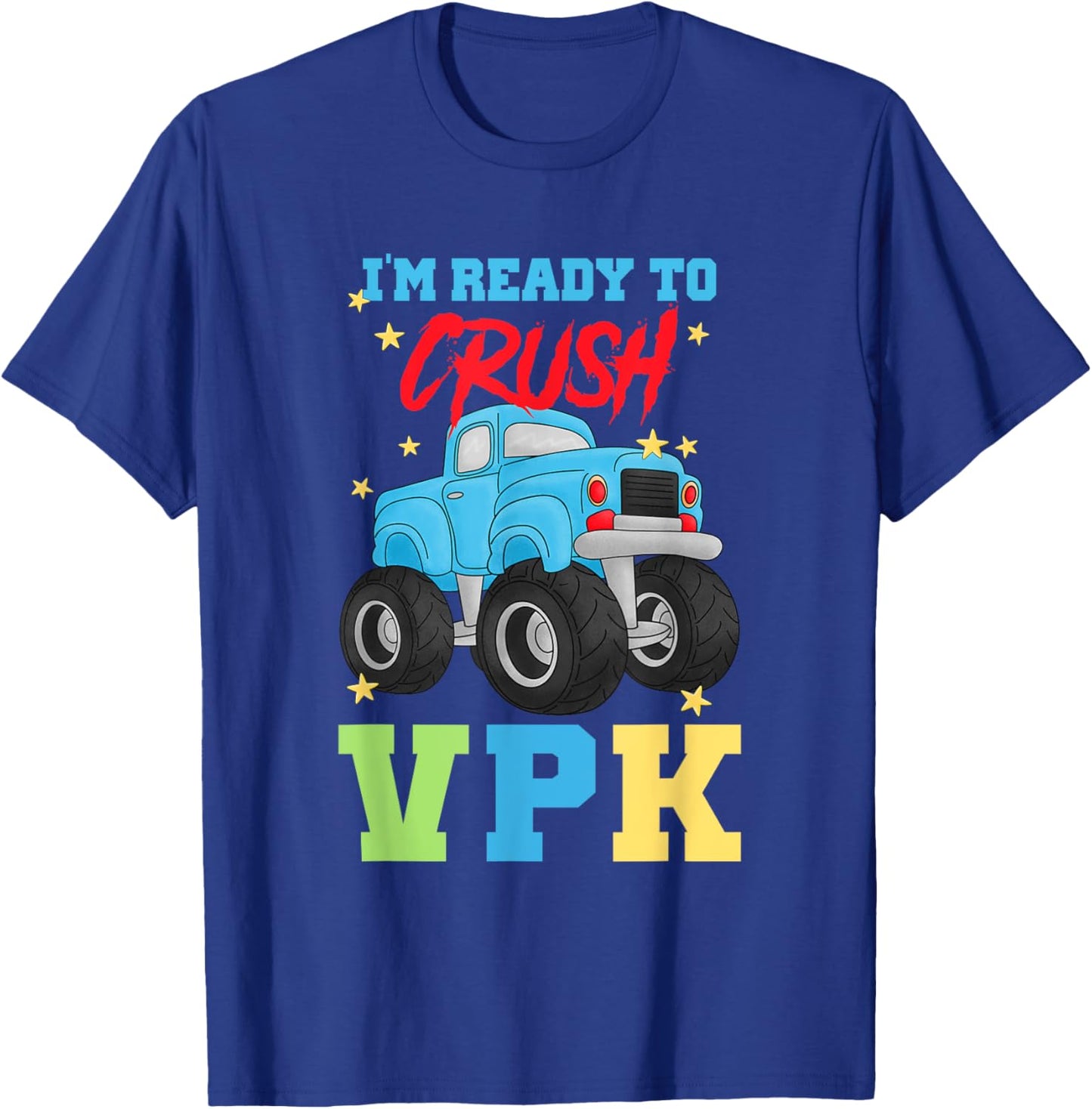 VPK Back to School 1st Day of School Prekindergarten Kids T-Shirt - T-Shirt | Royal