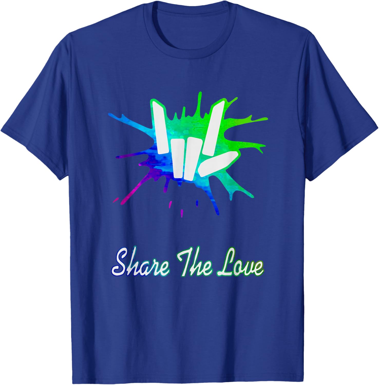 Kids Share The Love Merch for Birthday Gifts T-Shirt - T-Shirt | Royal