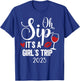 Girls Trip 2025 Weekend Vacation Matching Group T-Shirt - T-Shirt | Royal