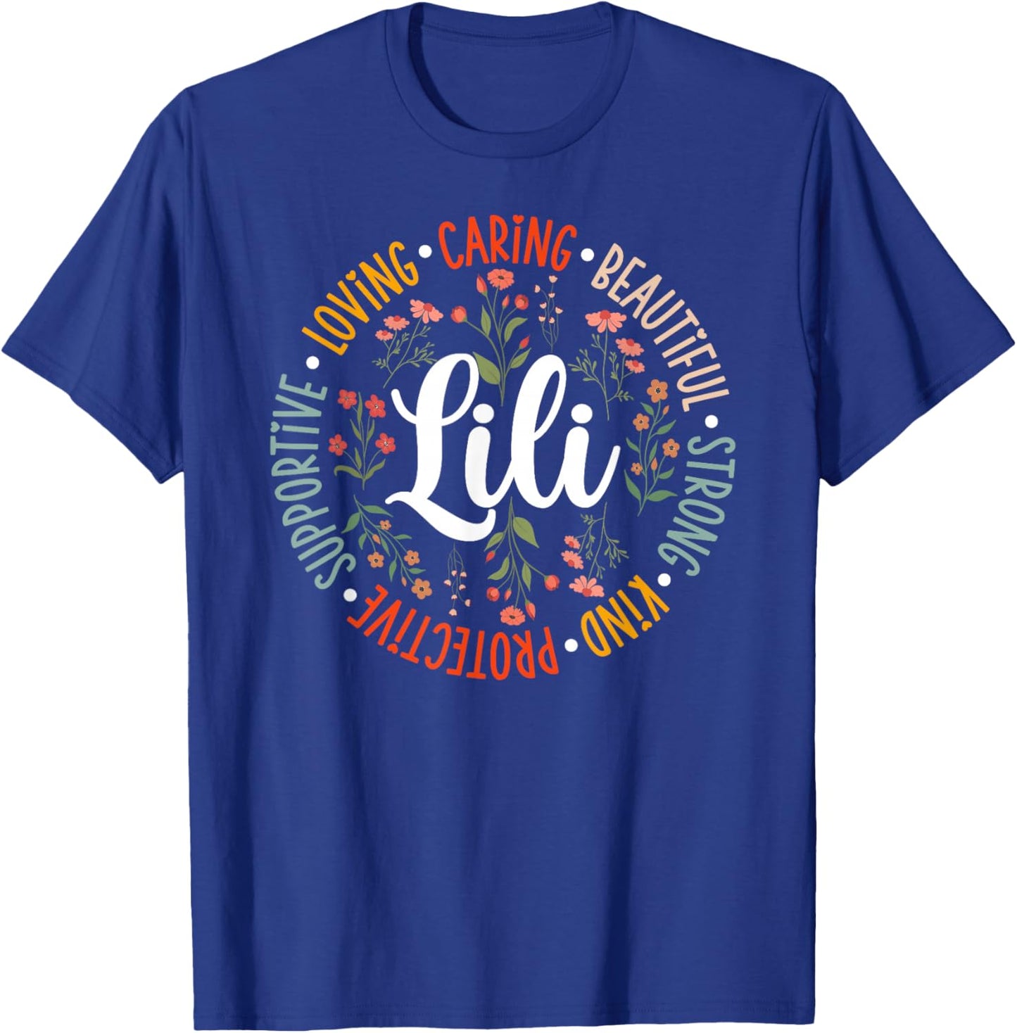 Lili Appreciation Circle Lili Grandma Lili Grandmother T-Shirt - T-Shirt | Royal