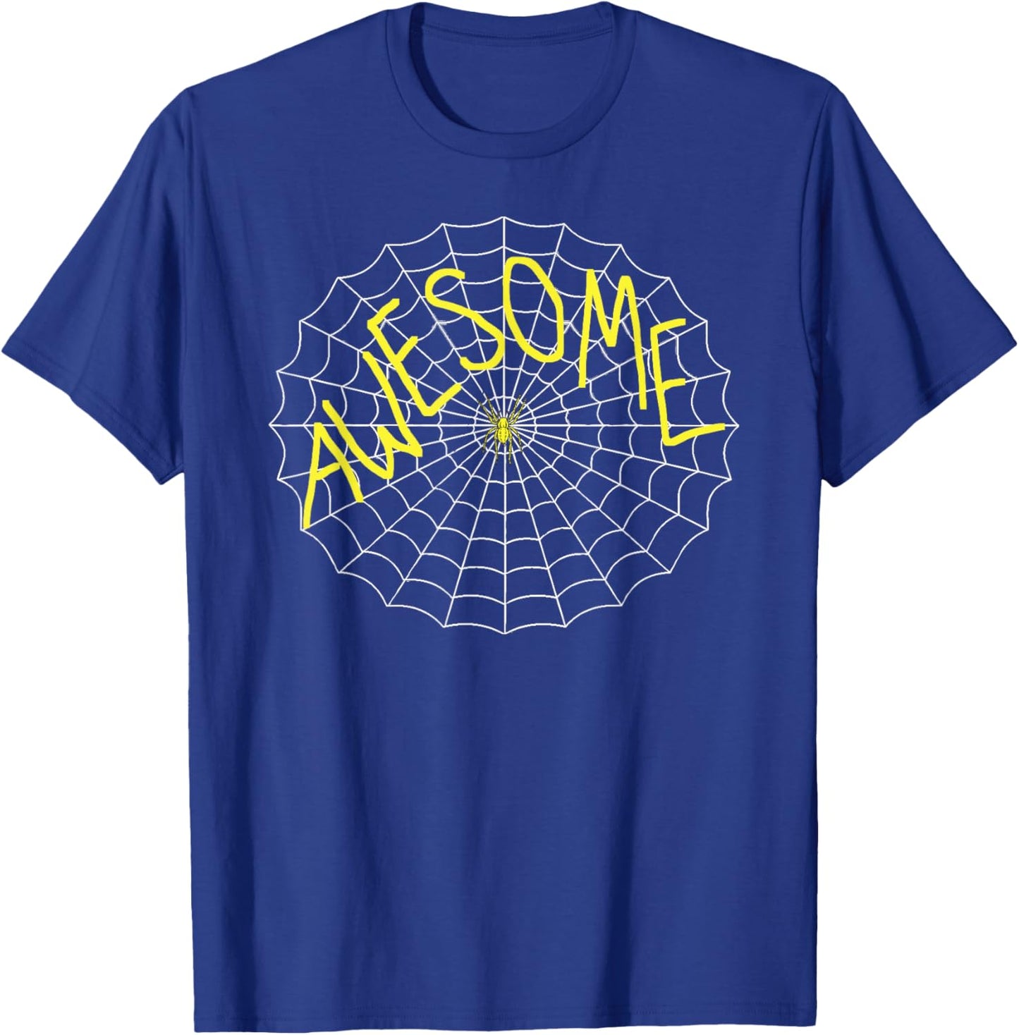 Charlotte's Awesome Spider Web T-Shirt - T-Shirt | Royal