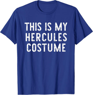 This Is My Hercules Costume Halloween Simple Kids Adult T-Shirt - T-Shirt | Royal