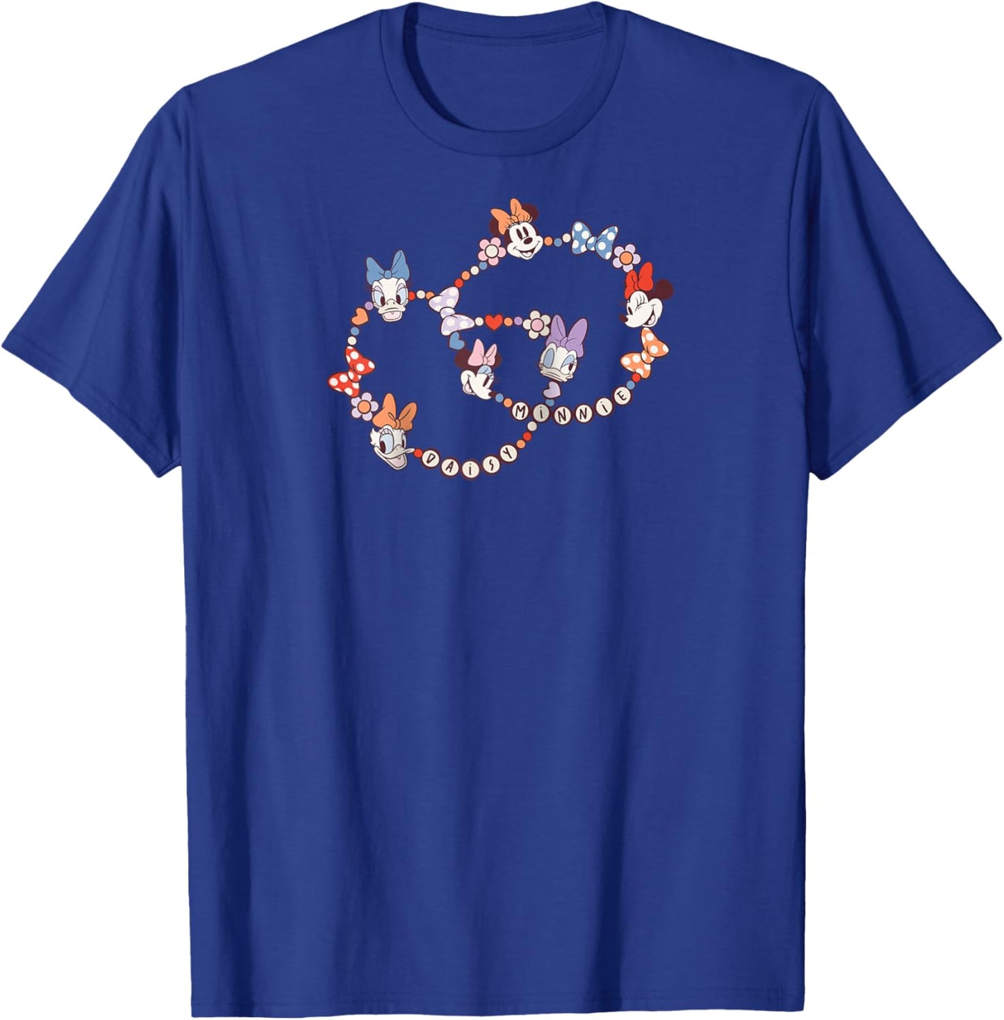 Disney Minnie and Daisy BFF's Matching Friendship Bracelets Raglan Baseball T-Shirt - T-Shirt | Royal