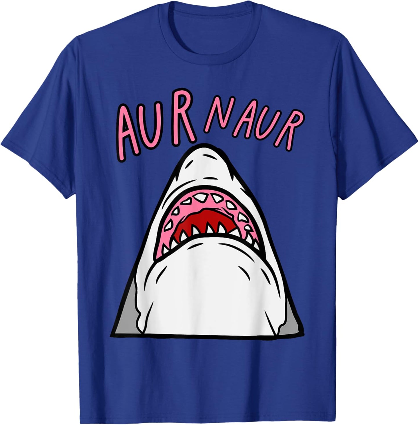 Aur Naur Funny Shark T-Shirt - T-Shirt | Royal