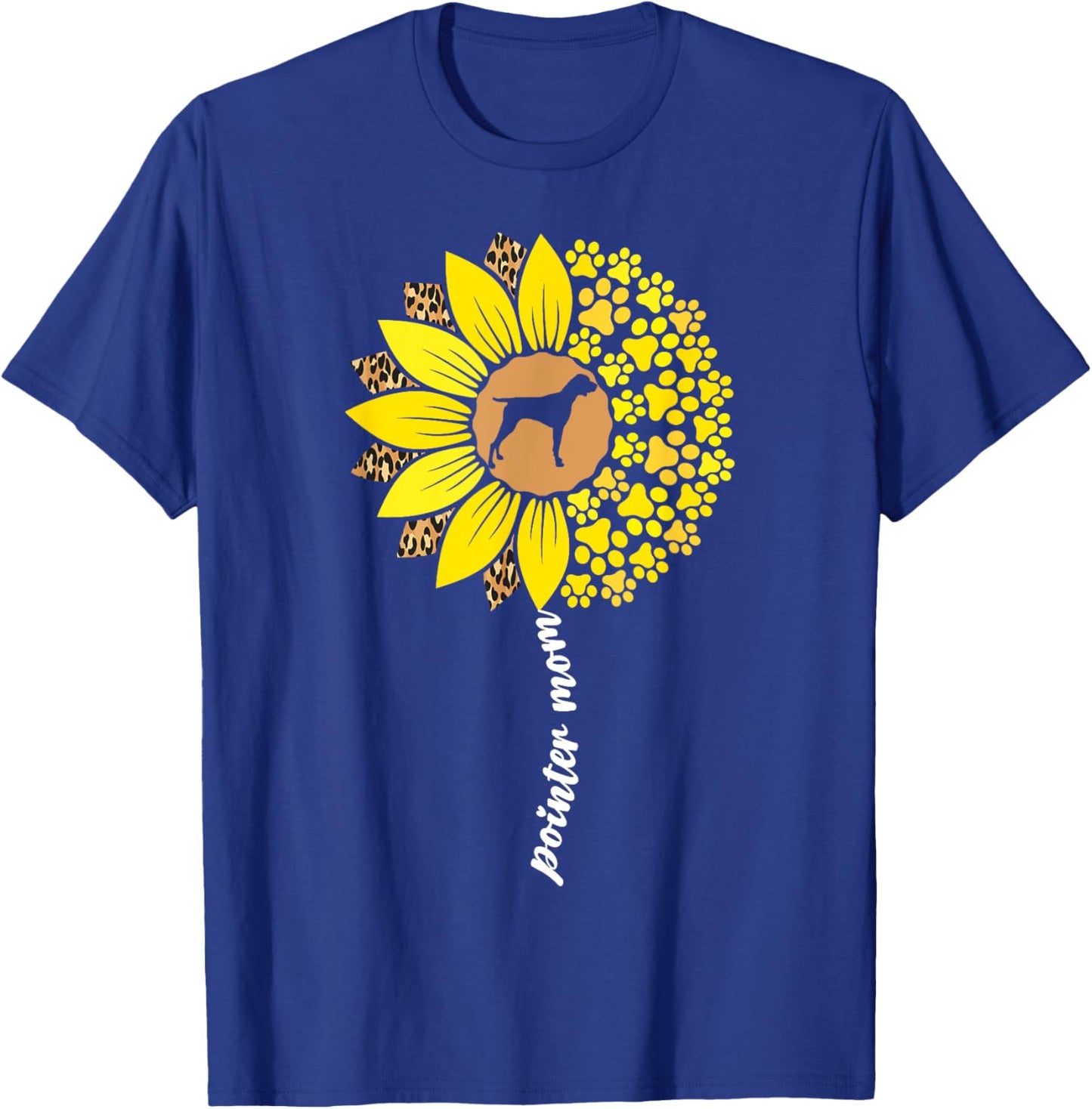 Cute German Shorthaired Pointer For Mom Women GSP Mom Dog T-Shirt - T-Shirt | Royal