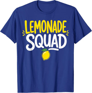 Lemonade Stand Crew Lemonade Squad T-Shirt - T-Shirt | Royal