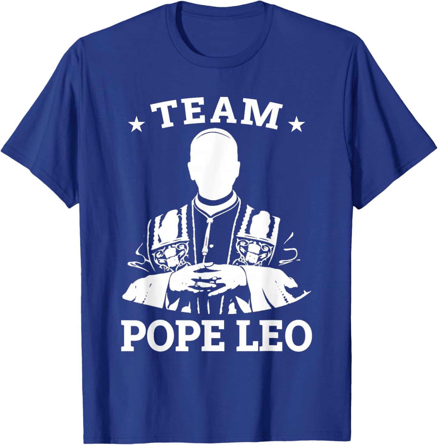 Team Pope Leo XIV T-Shirt - T-Shirt | Royal