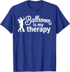 Cool Ballroom Dance Art Women Ballroom Dancing Lover T-Shirt - T-Shirt | Royal
