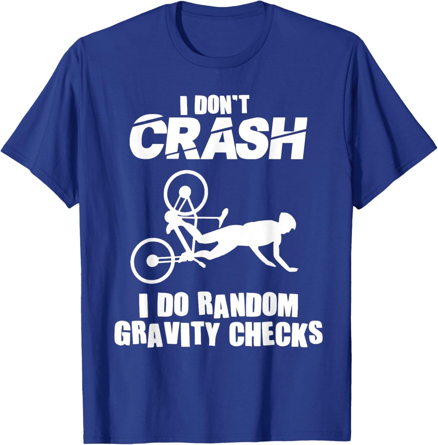 Funny Mountain Bike Design Women MTB Mountain Biker T-Shirt - T-Shirt | Royal