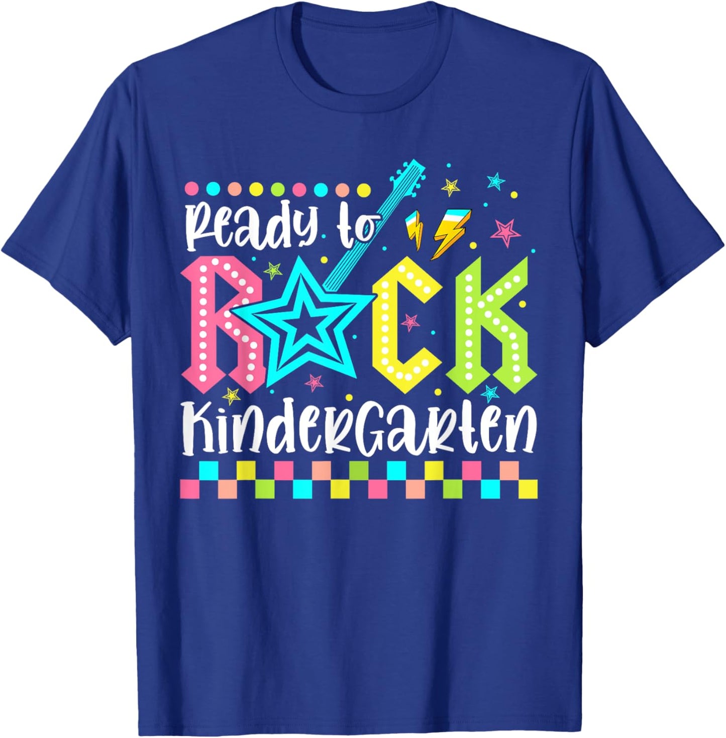 Ready To Rock Kindergarten Back To School Kinder Boys Kids T-Shirt - T-Shirt | Royal