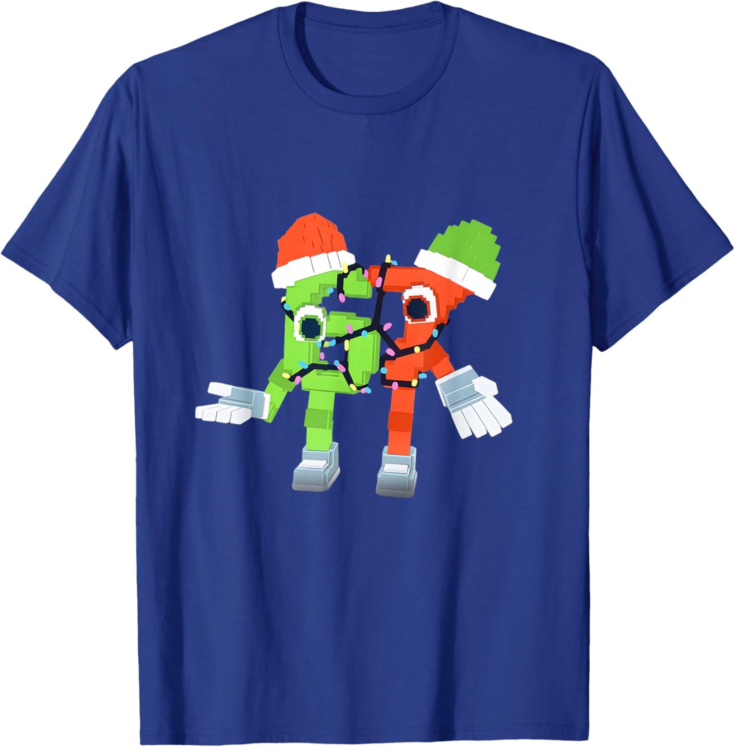 Festive 67 Secret Brainrot Italian Steal Christmas Six Seven T-Shirt - T-Shirt | Royal