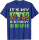 It's My 9th Birthday Bruh Pixel Gamer 9 Bday Gaming Boys Kids T-Shirt - T-Shirt | Royal