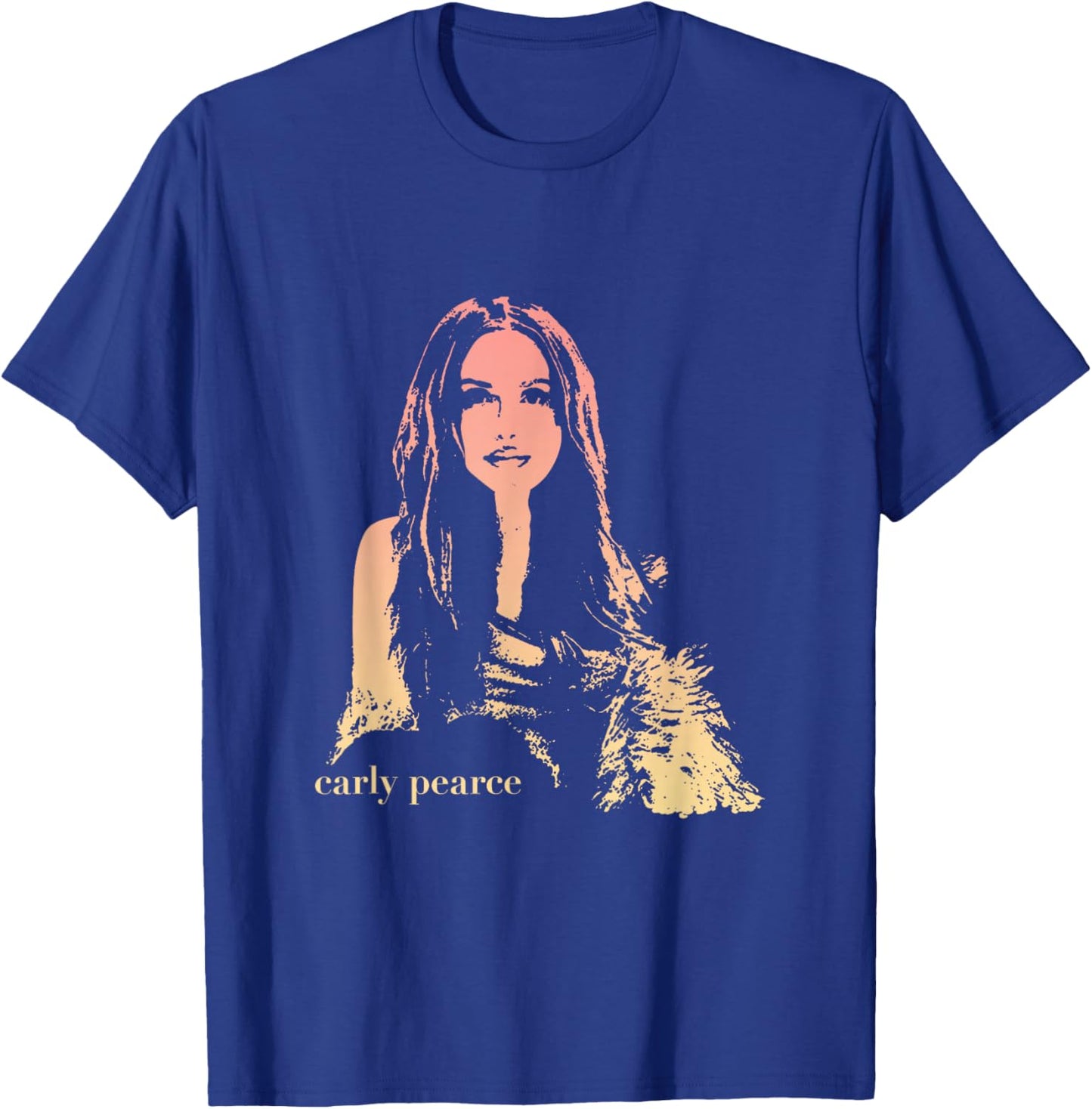 Carly Pearce Gradient T-Shirt - T-Shirt | Royal